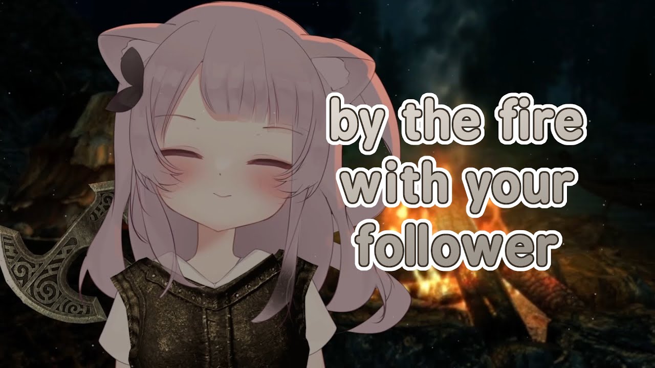 [ASMR] quiet night in skyrim 🌙 [soft voice][whisper][roleplay][breathing]