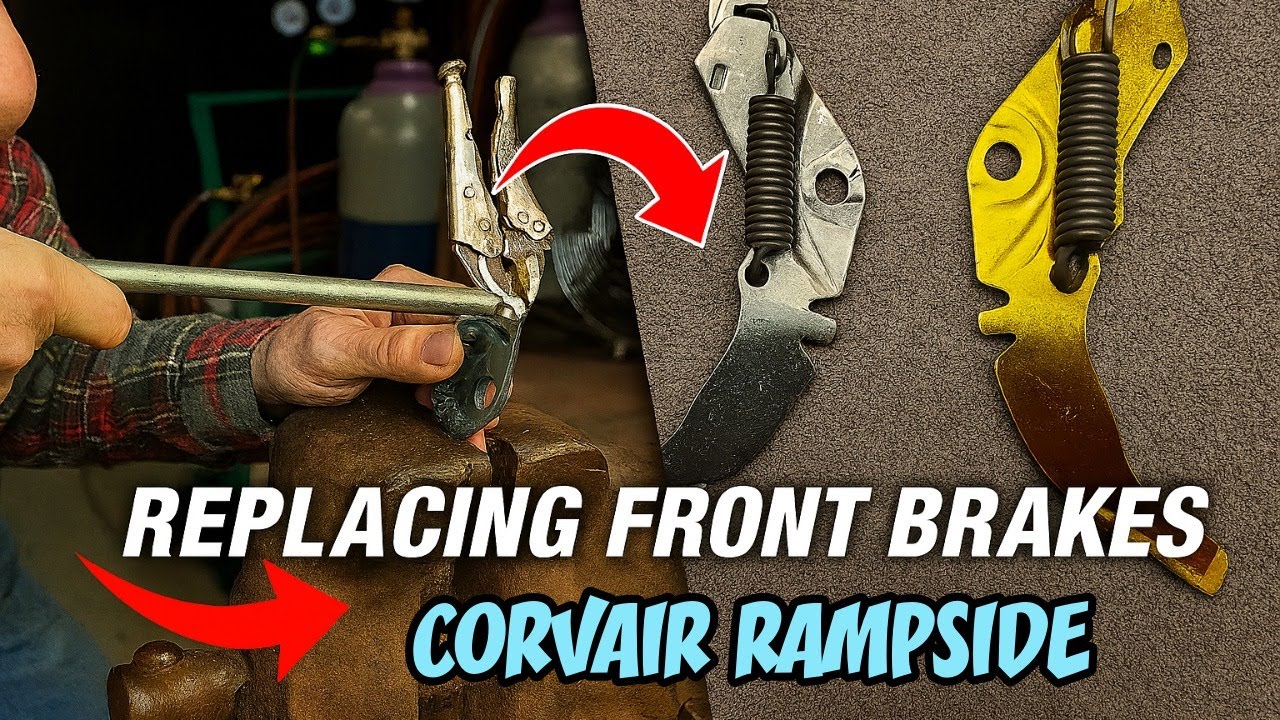 STOPPING POWER Replacing the Front Brakes on a Corvair Rampside