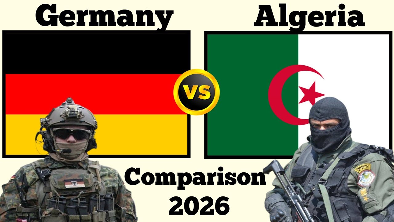 Germany vs Algeria Military Power Comparison 2026 | Algeria vs Germany Military power 2026