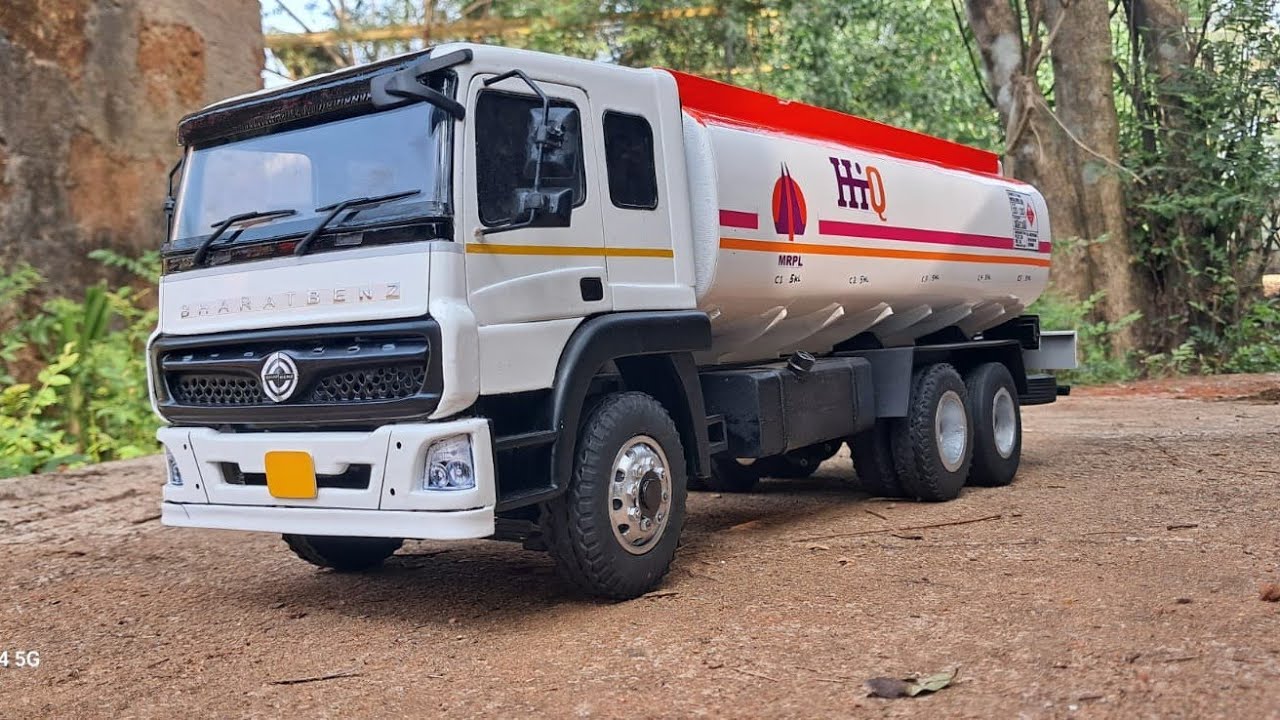 Hand made BharatBenz from PVC | Handmade miniature BharatBenz | Homemade DIY | Home made Craft