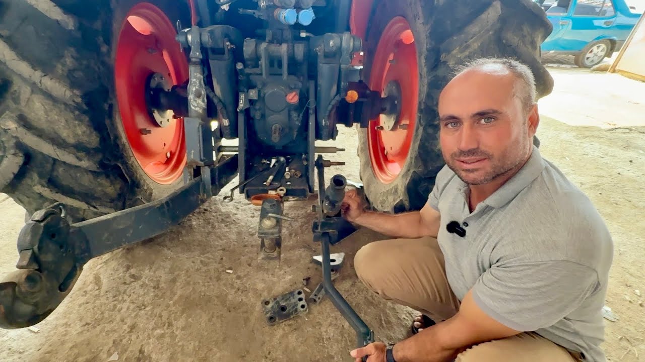 Sıfırdan Kubota'ya Yan Gergi Tasarım ve Montajı