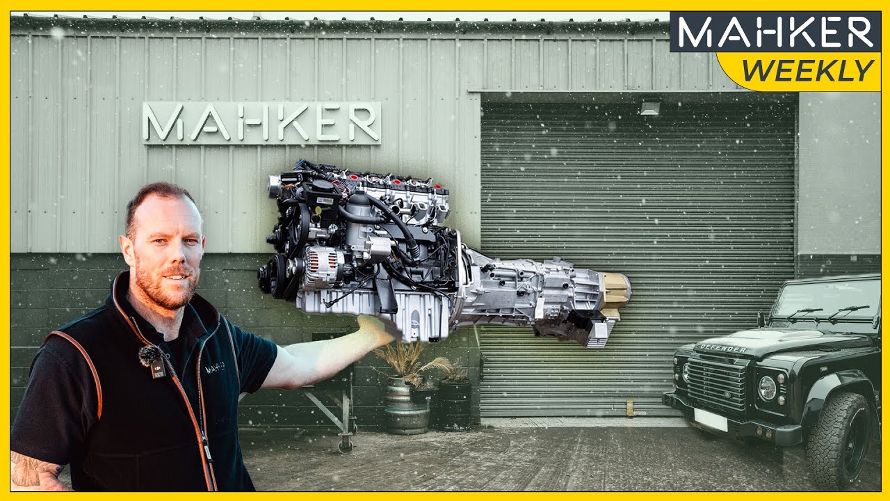 Установка двигателя BMW M57 на шасси Marsland Land Rover Defender || Mahker Weekly EP106