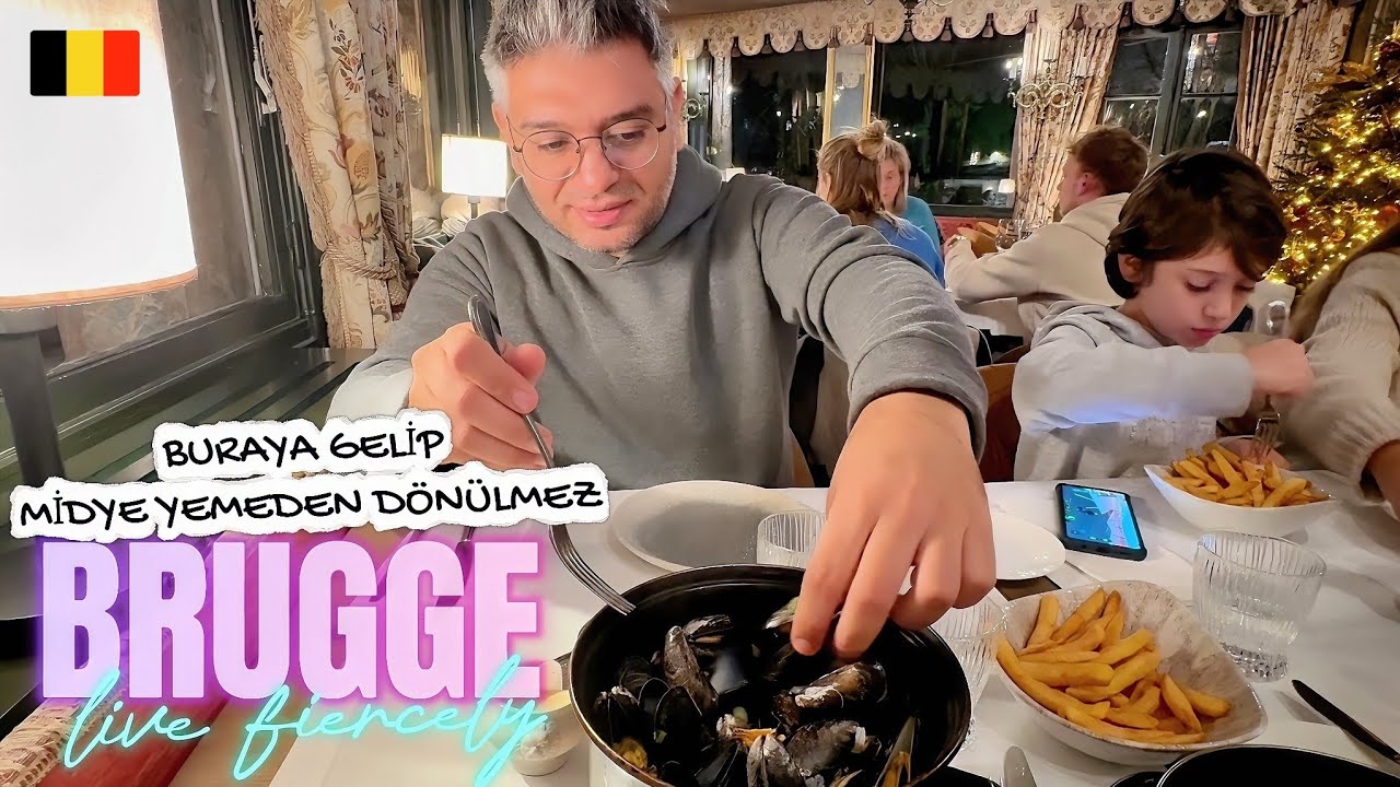BRUGGE'DA NE YENİR ? /  BRUGGE'DA AKŞAM YEMEĞİ NE KADAR HESAP GELDİ ?