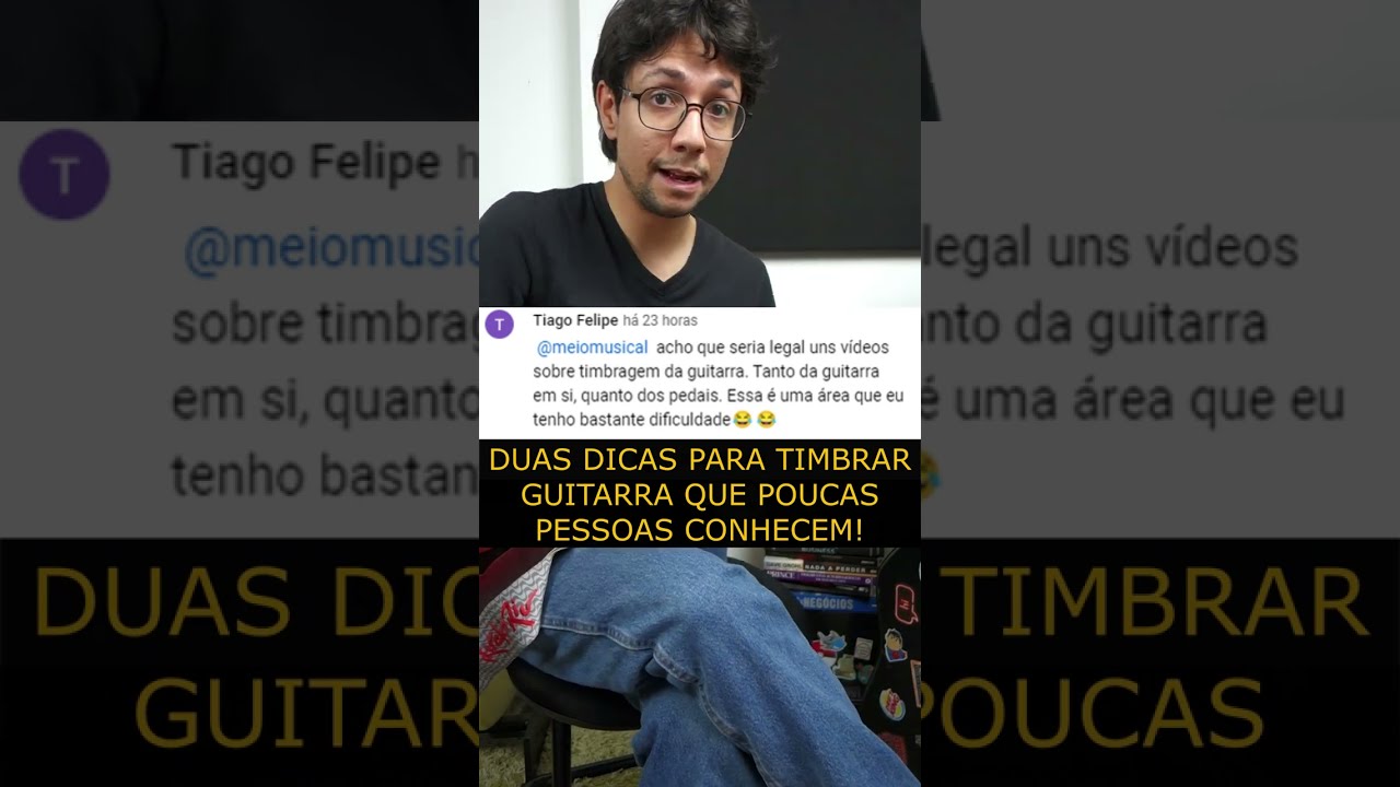 DUAS DICAS PARA TIMBRAR GUITARRA QUE POUCAS PESSOAS CONHECEM #shorts