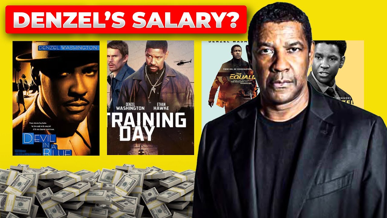 Denzel Washington's Paycheck Revealed for Every Movie He Ever Made | Hits & Flops