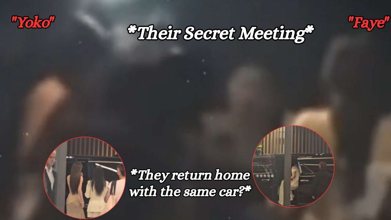 (FayeYoko) Faye & Yoko Secretly Met? New Photos Prove the Truth! 📸