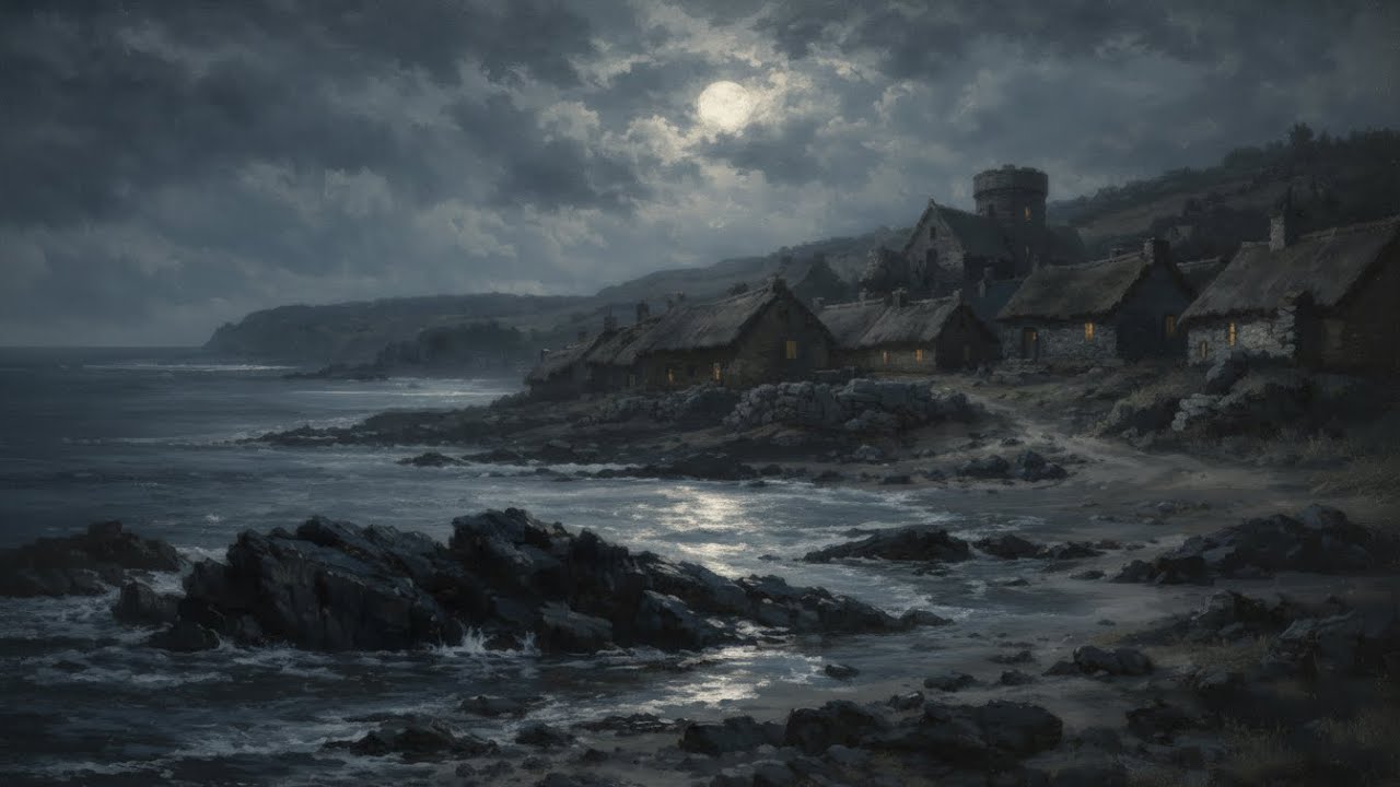 The Night Tide’s Warning — A Coastal Celtic Banshee Tale