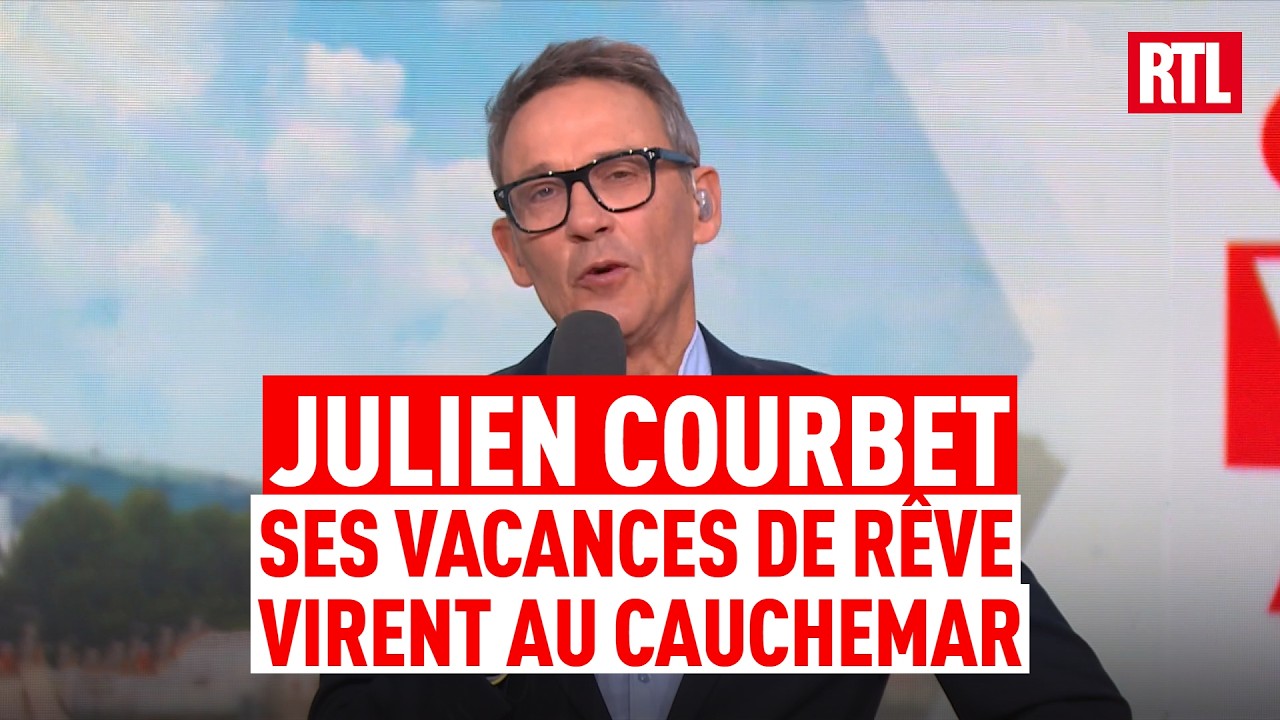 Julien Courbet : il ne pensait pas passer ses vacances avec des cafards et des scorpions