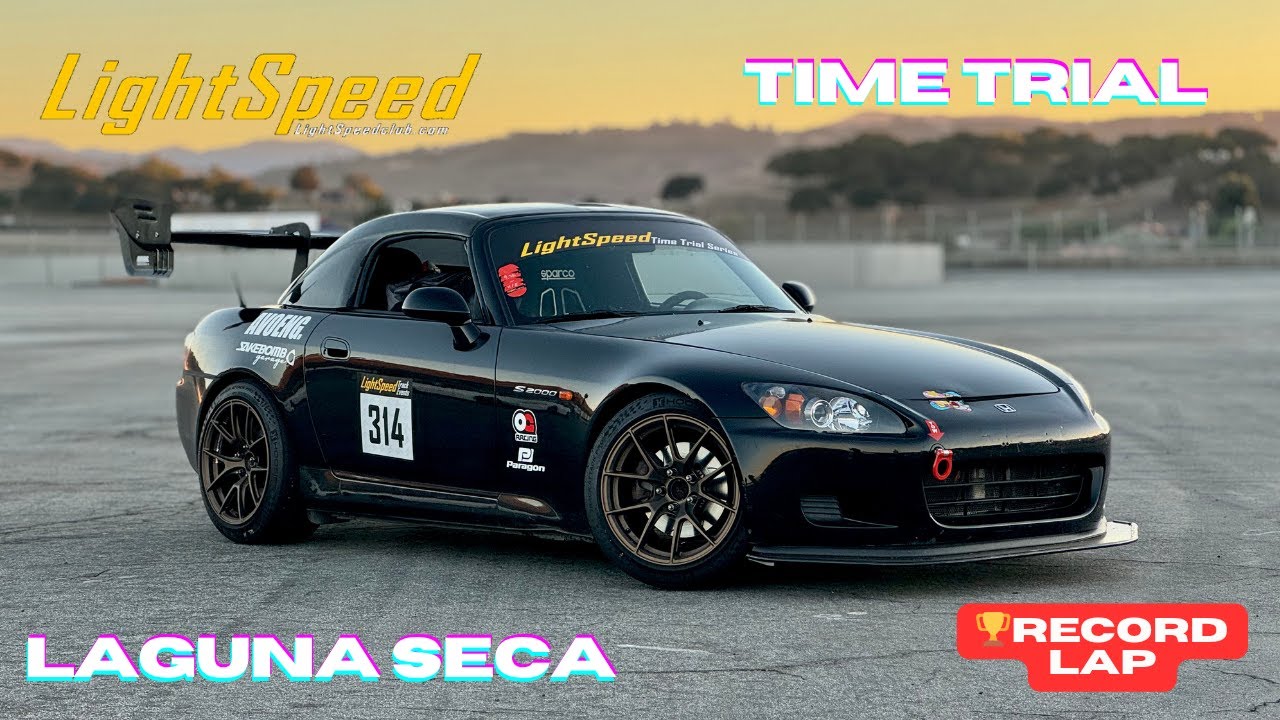 Laguna Seca 1:40.6 | AP1 S2000 (Lightspeed TTE Class Record Lap)