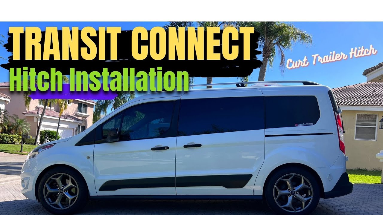 How To Install Trailer Hitch | Transit Connect Campervan