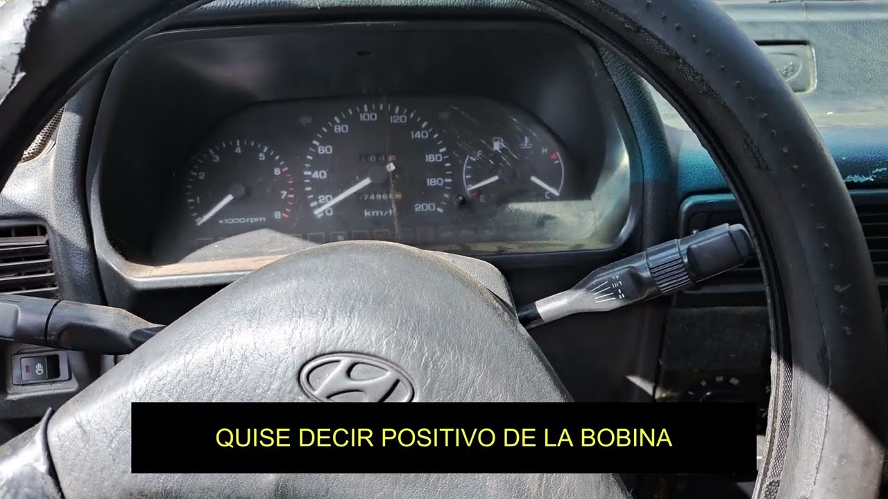 HYUNDAI EXCEL LS/ MOTOR NO ENCIENDE A LA PRIMERA/ FALLA➕BOBINA
