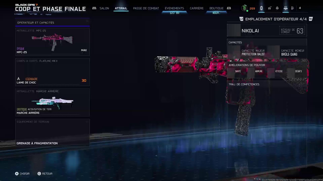 Session Phase finale BO7