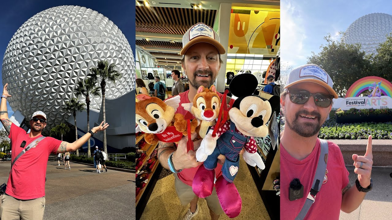 Disney's EPCOT Between Festivals January 2026! | Arts Festival Prep, Interesting Rocks & NEW Merch!