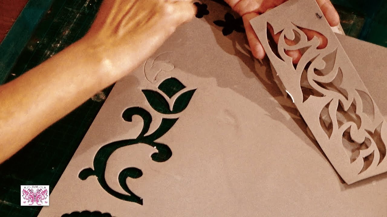 COMO CREAR STENCILS 3D CON RELIEVE. Parte 1/2