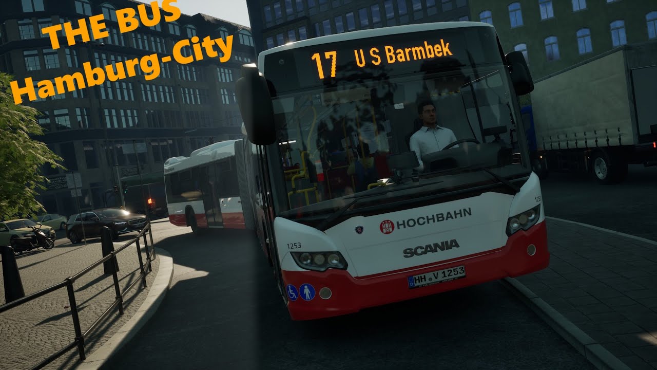 THE BUS - Hamburg City | Mit dem Scania-Gelenkbus durch Hamburg (1/2)