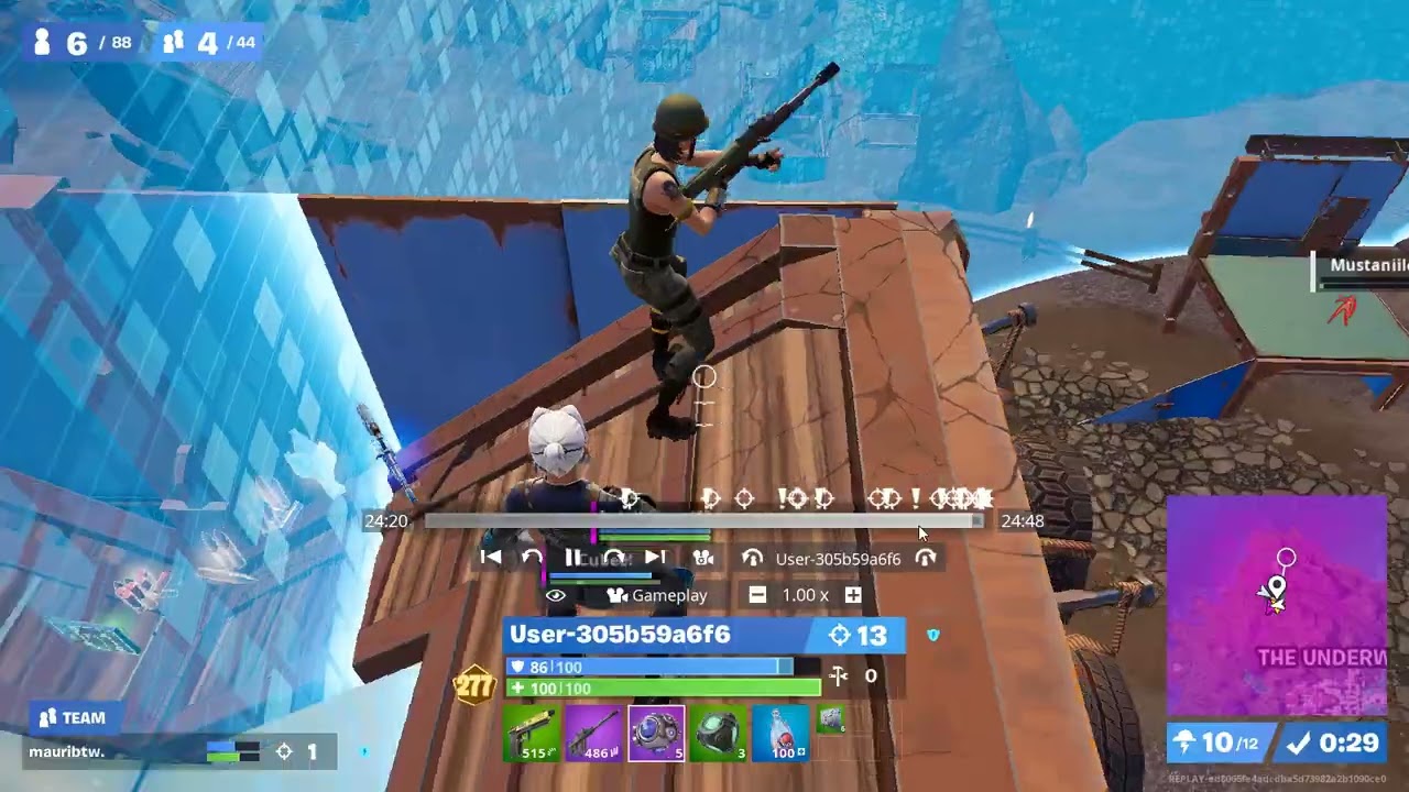 Fortnite | Opgenomen met GeForce