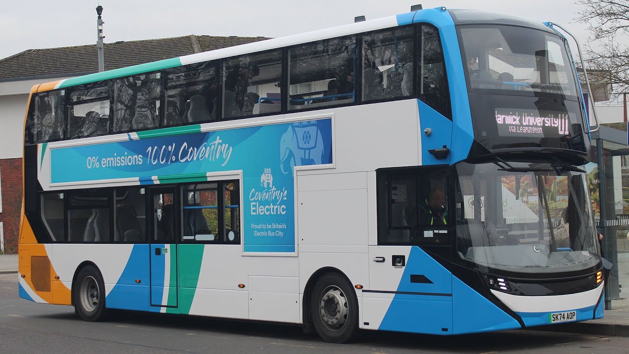 Stagecoach ADL Enviro 400EV 80077 SK74 AOP