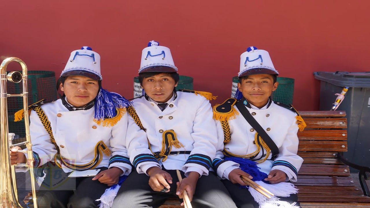 COLEGIO JUAN BUSTAMANTE-LAMPA MARCHA TUPAC AMARU  Arr.LUIS CHAVES MORE