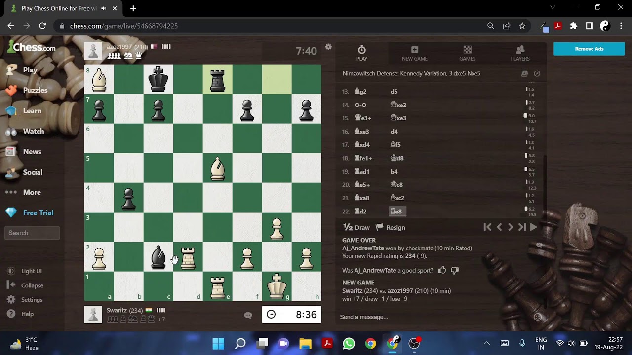 DAILY CHESS LIVESTREAM | 🔴 LIVE | DAY: 4