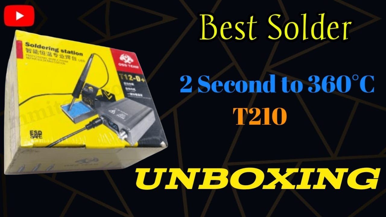 OSS Team T12-D+ Soldering Station Review! Dekhein Aur Seekhein!