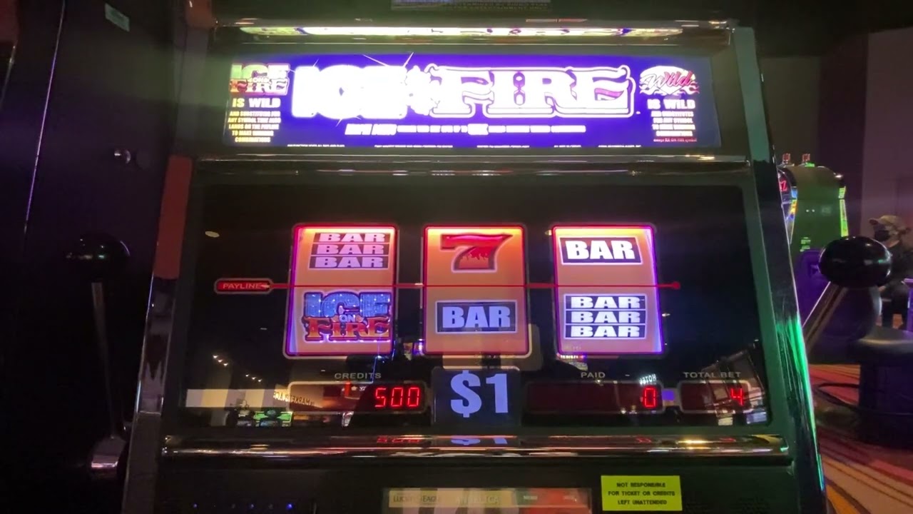 New Game to me Ice on Fire @ Kickapoo Lucky Eagle Casino I really Liked this game!!