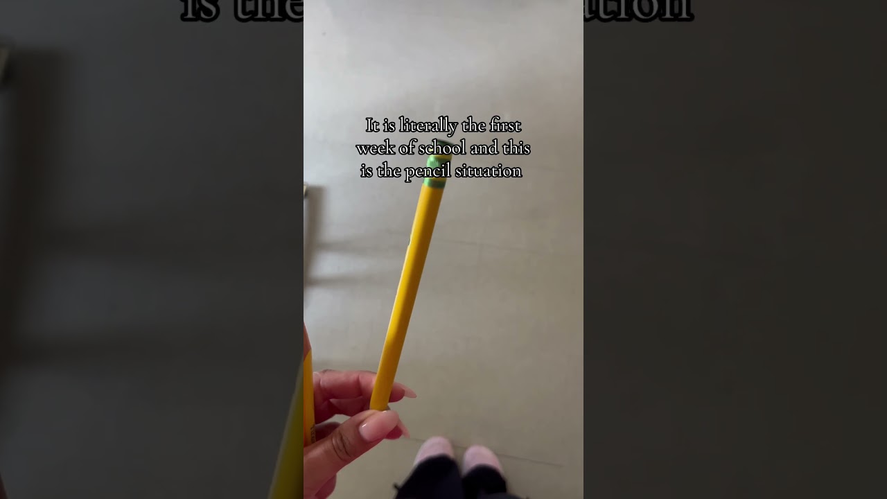 Like why did yall eat the eraser 