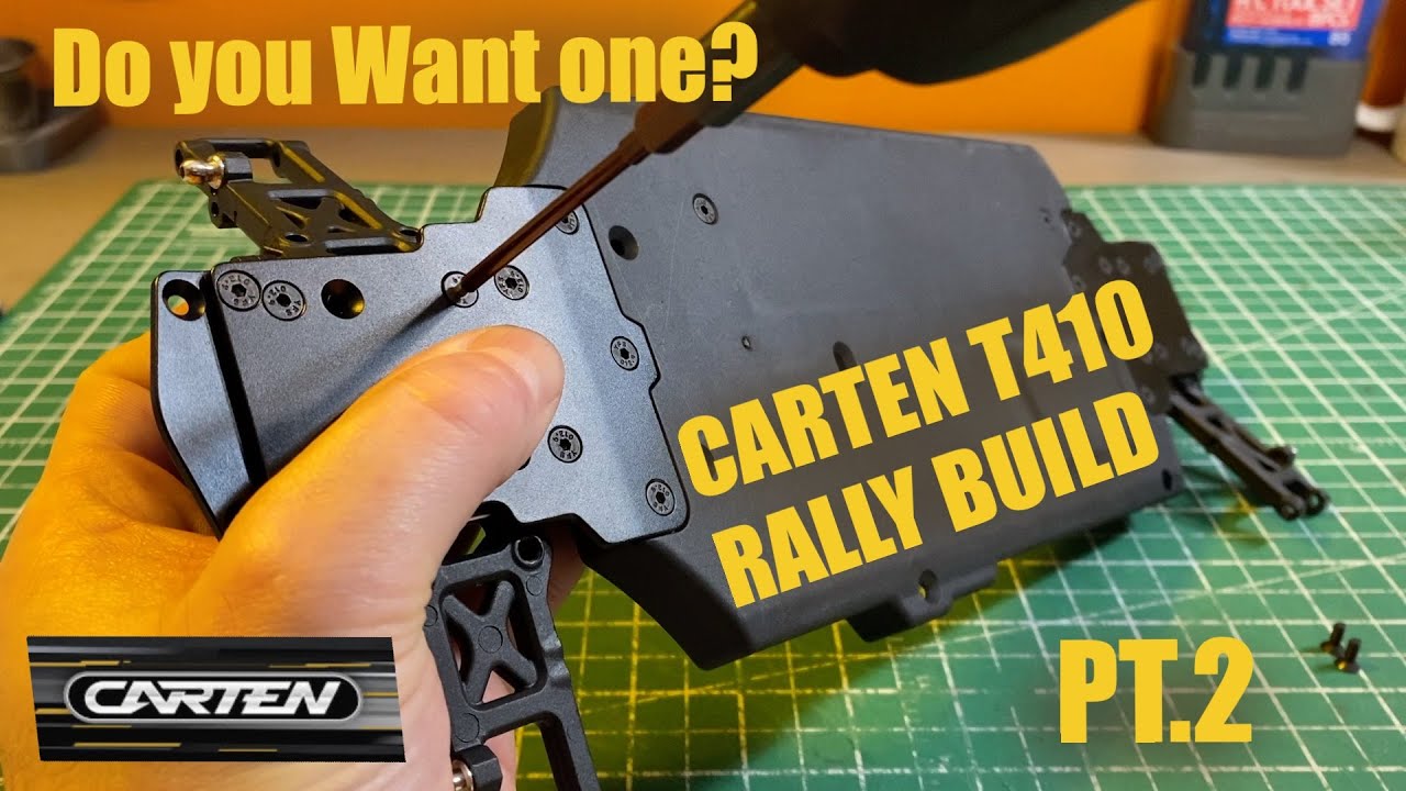 Сборка шасси CARTEN T410 RALLY! Начните здесь. Подходит ли это вам? Подробности.