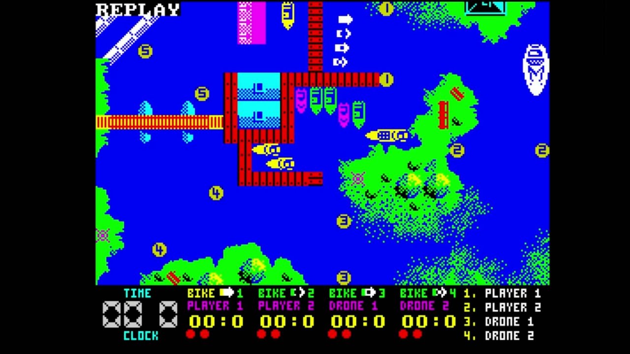 Let's Play Jet Bike Simulator  by The Oliver Twins 1988