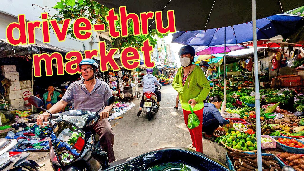 I Went Shopping At Ho Chi Minh City's Local Markets On My Scooter