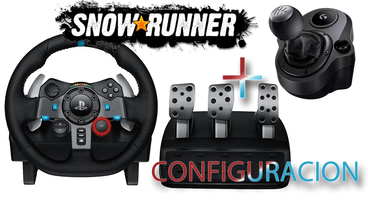 ✅TUTORIAL CONFIGURACION G29 + PALANCA LOGITECH |🚚 Snowrunner ❄️| UN COMIENZO NUEVO 👍