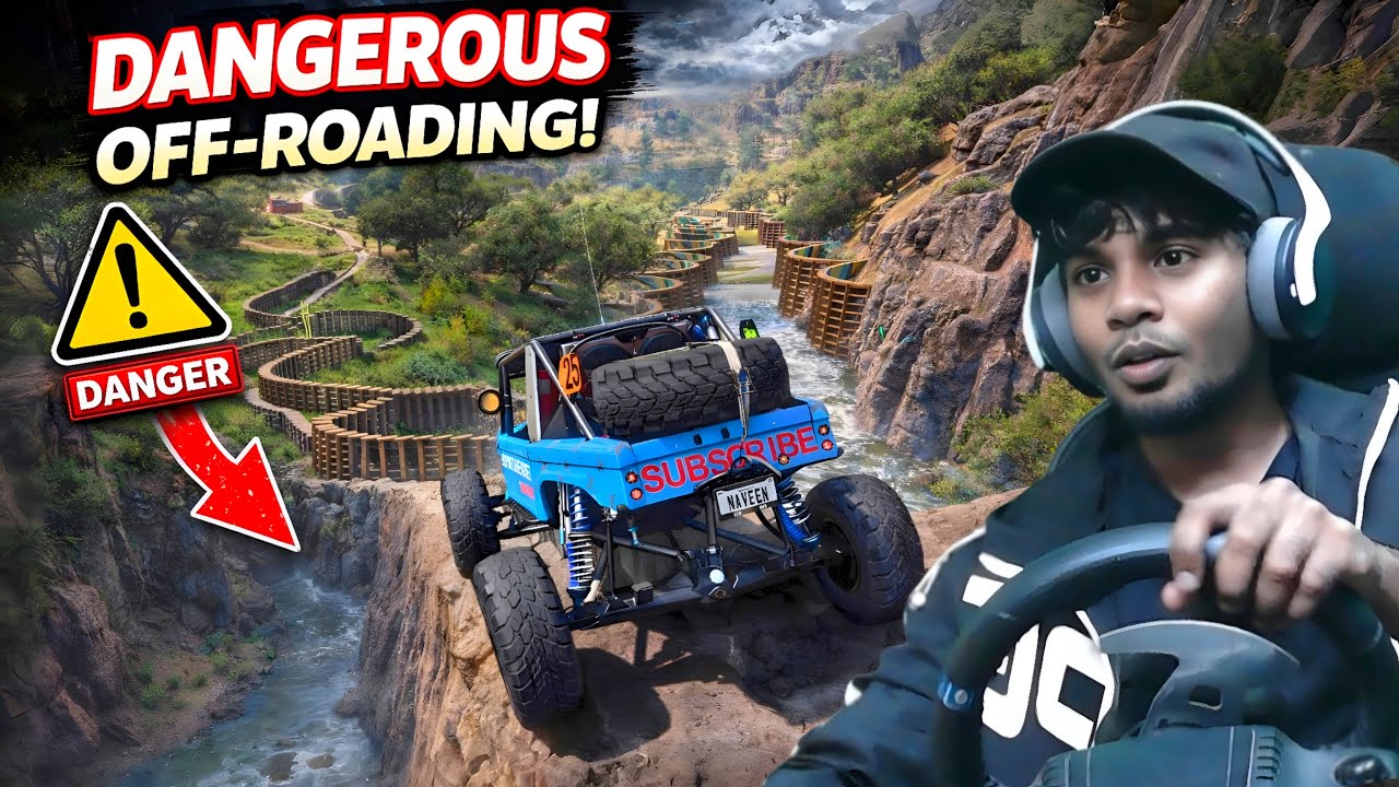 I Tried the MOST Dangerous Off-Road Route in Forza Horizon 5 😱 | One Wrong Move = Fall