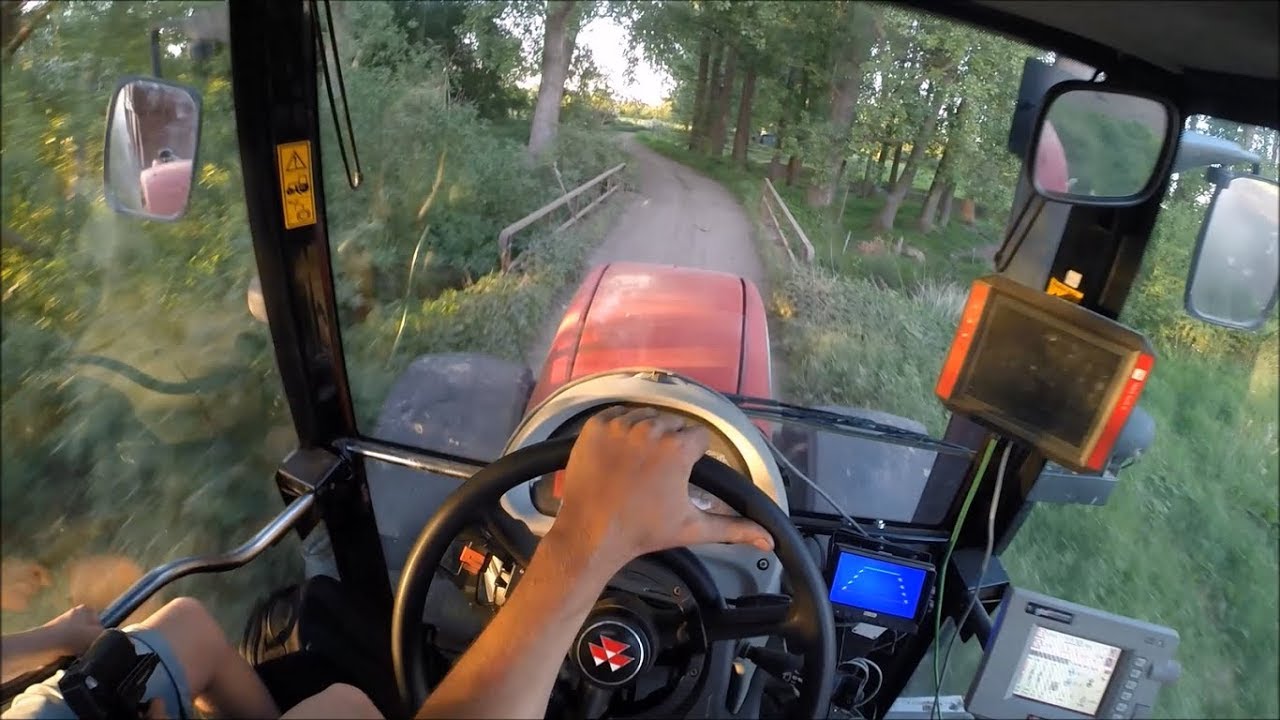 Häckselgut fahren Teil 1/ Cabview/ Massey Ferguson 8470 + Gillibert