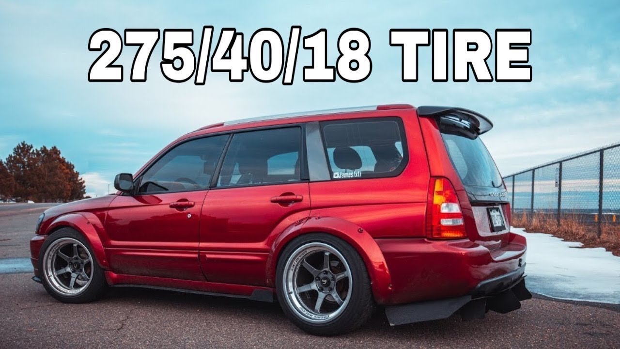 Perfect Fitment/Wheel Specs On A Widebody/Flared Subaru Forester