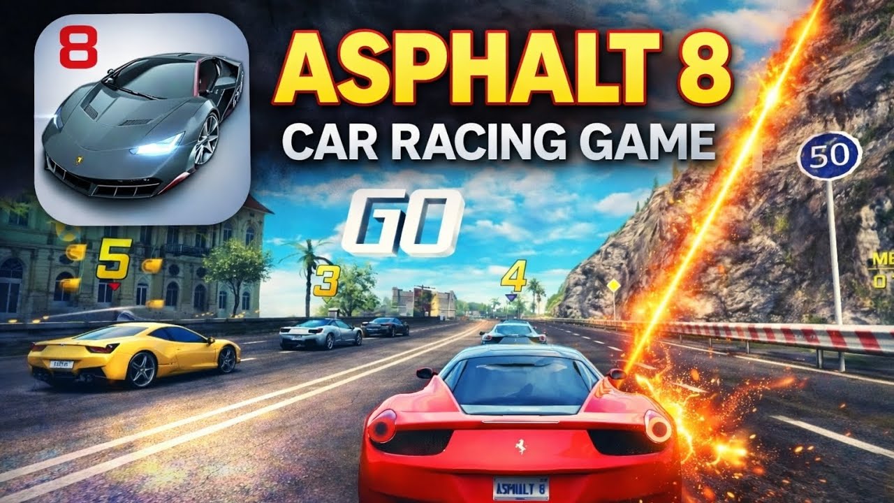 Asphalt 8 Car Racing Game | High Speed Gameplay