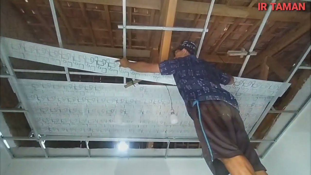 pasang plafon PVC
