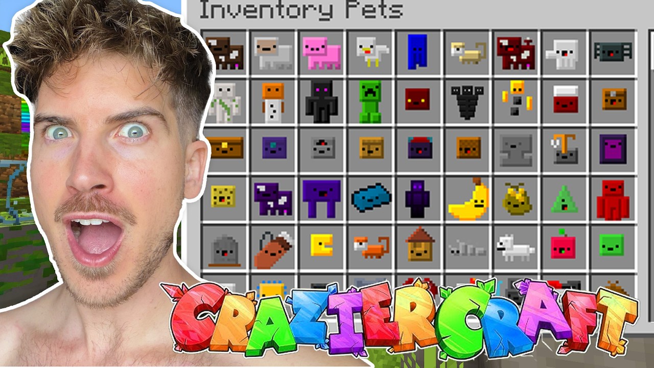 Collecting EVERY Inventory PET In Crazy Craft
