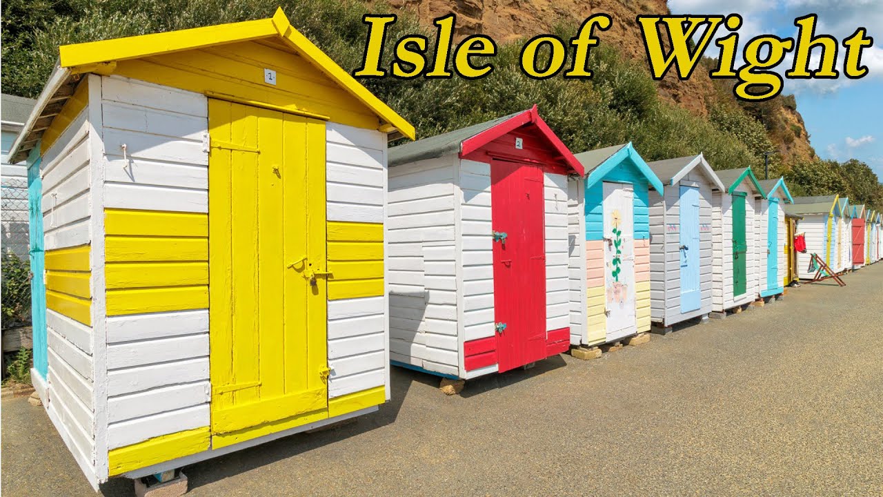 Isle of Wight - Small Hope Beach, Shanklin & Sandown Pier walk.