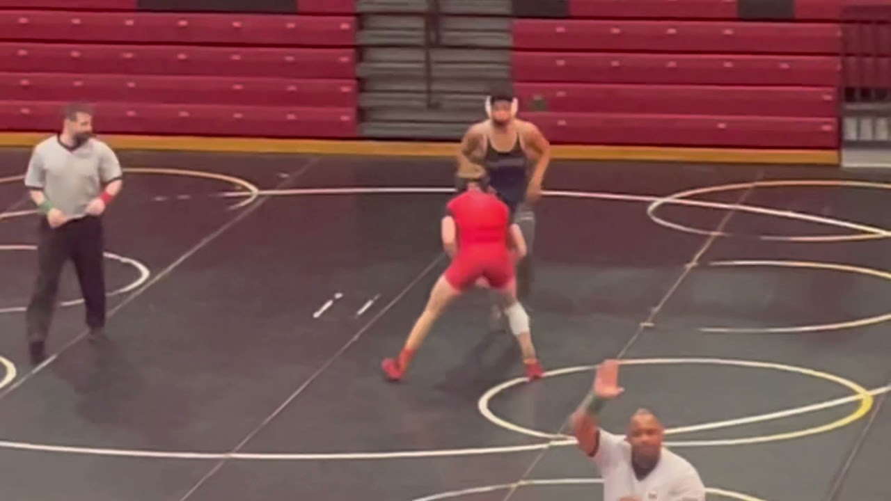 High School Wrestling Tech Fall Domination On Your Feet.