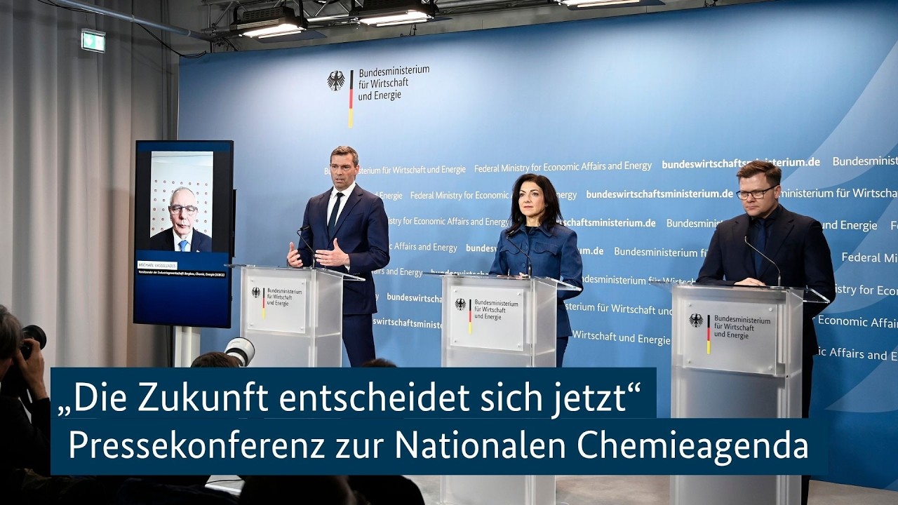 &bdquo;Die Zukunft des Chemiestandortes Deutschland entscheidet sich jetzt&ldquo; - Nationale Chemieagenda