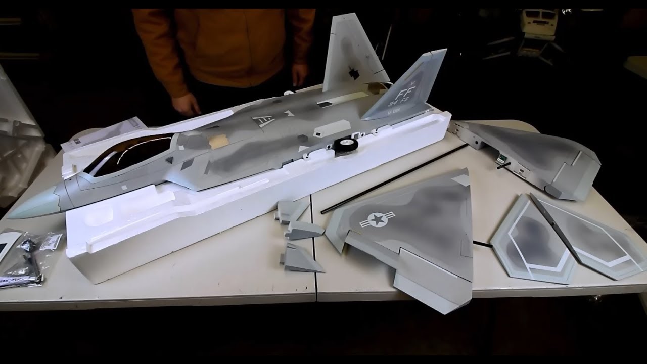 Freewing F-22 Raptor 90mm EDF Jet - UNBOXING the F22