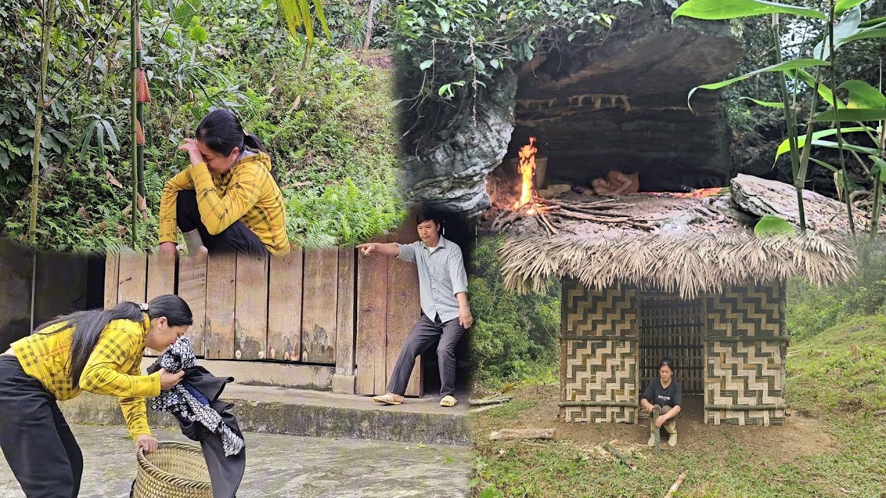 FULL VIDEO: 60 Days Her husband kicked her out of the house and started a life in the forest