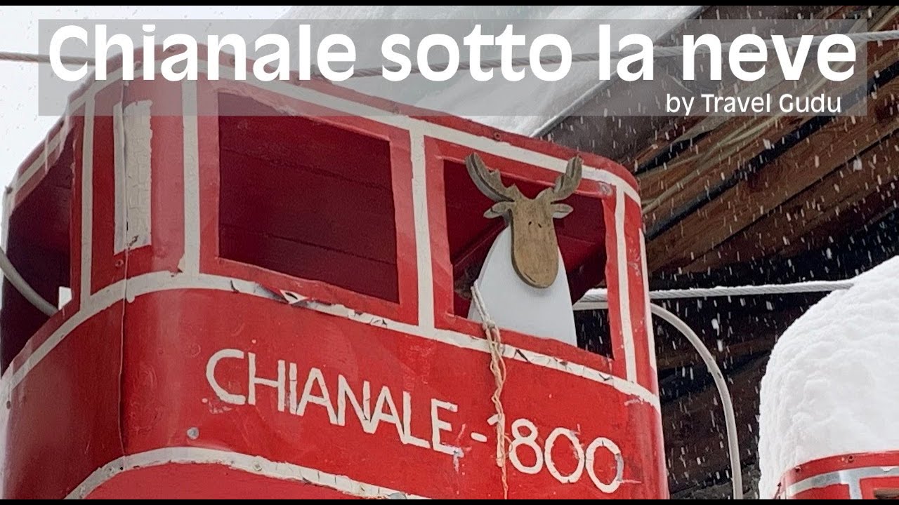 I più bei borghi d'Italia - Chianale sotto la neve