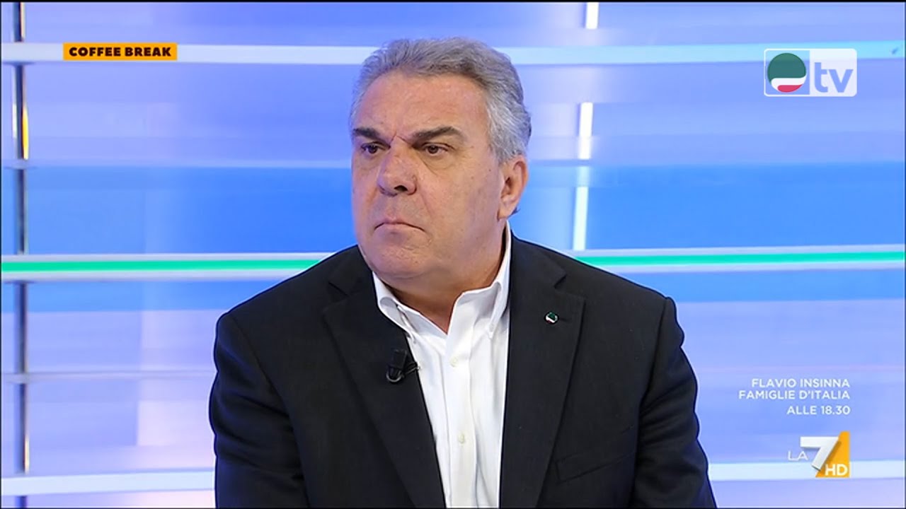 Luigi Sbarra ospite della trasmissione di La7 Coffee Break 13 novembre 2024