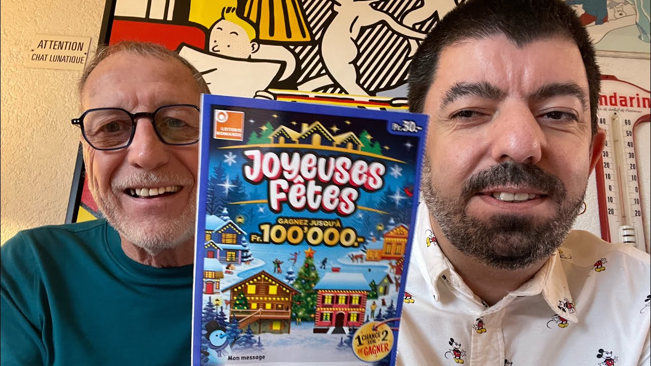 Loterie suisse romande joyeuse fêtes