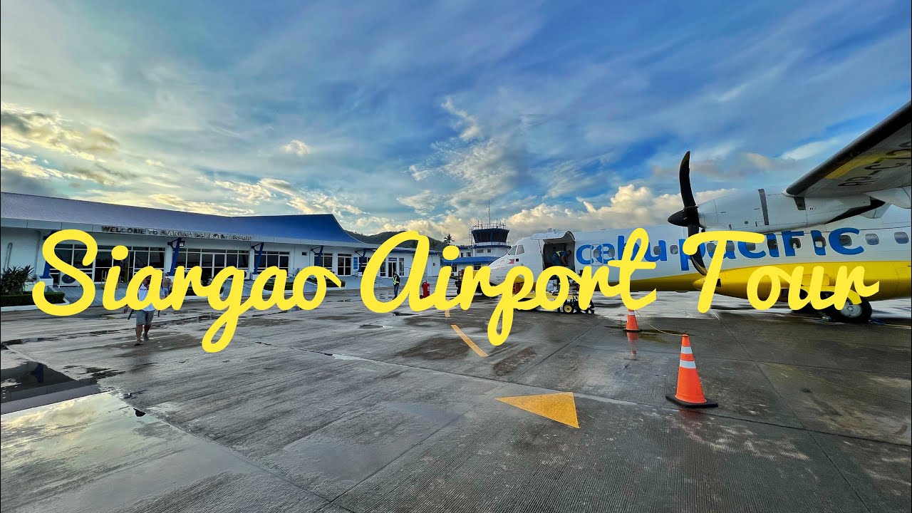 Siargao Domestic Airport - September 2022 [4K]