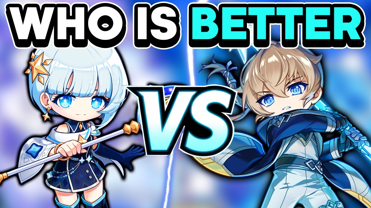 Кого выбрать? Обзор Sia Astelle и Erel Light в MapleStory
