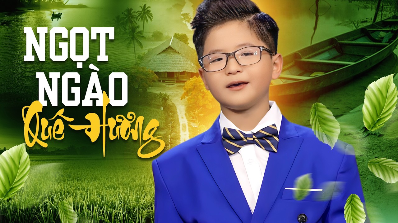 2 chú cháu cất tiếng hát EM ĐI TRÊN CỎ NON nghe cực mê - Nhạc Trữ Tình Miền Tây Hay Nhất