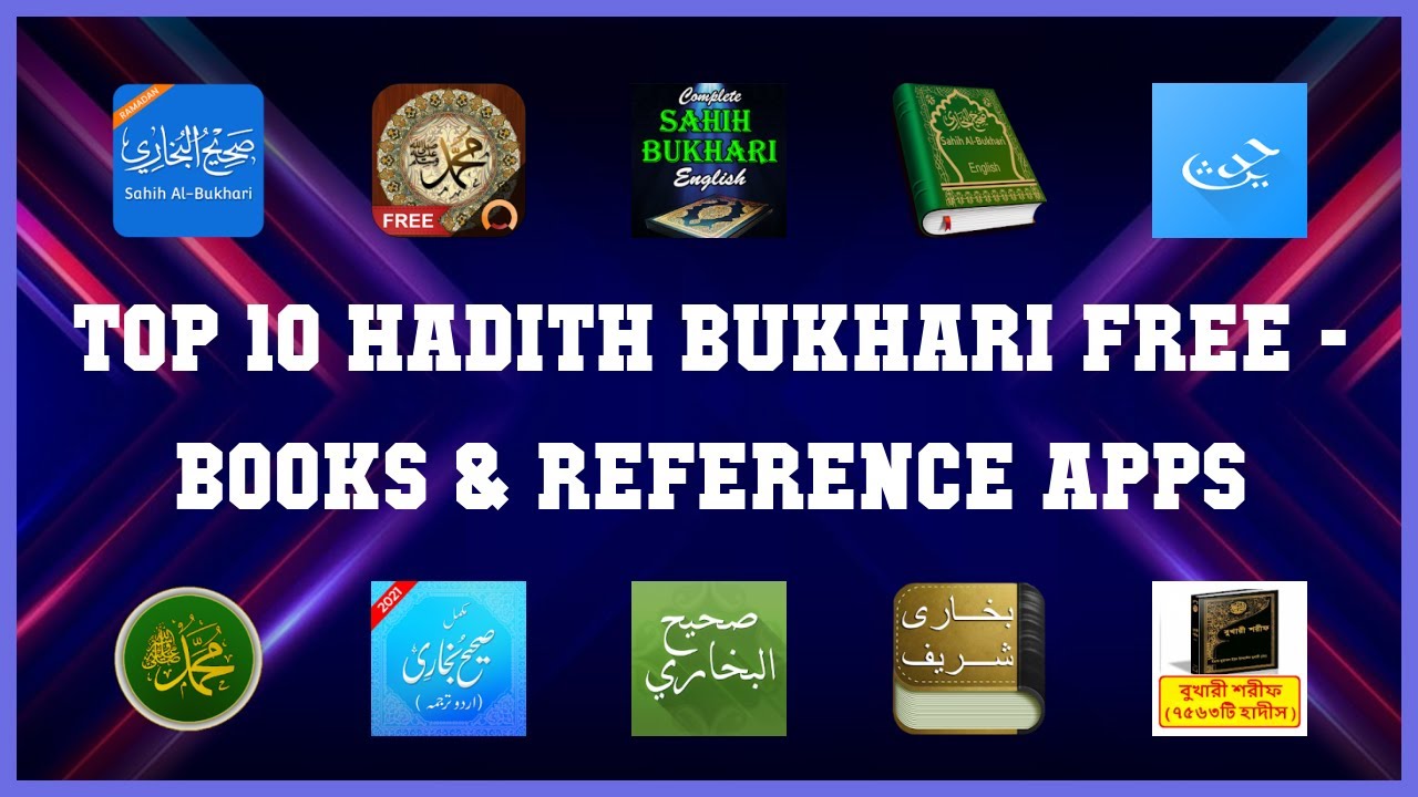 Top 10 Hadith Bukhari Free Android Apps
