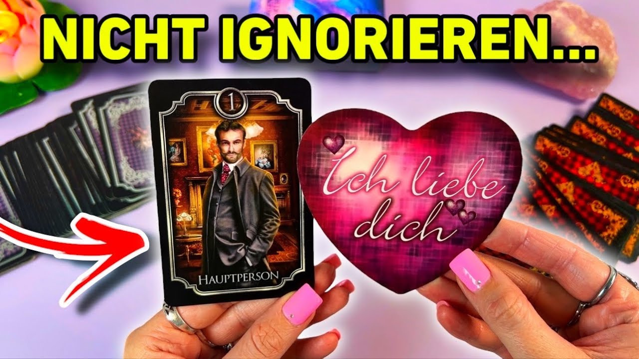 Wird ER sich noch mal bei dir melden? Und womit? Tarot Liebe
