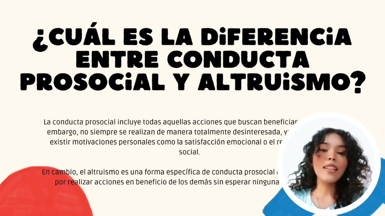 ELEMENTOS CONCEPTUALES DE LA PROSOCIALIDAD 